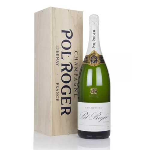Jeroboam of Pol Roger Brut NV Champagne - Top-Rated